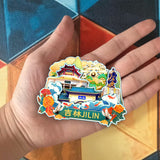 Kühlschrankmagnet für Jilin City, Jilin, China 422