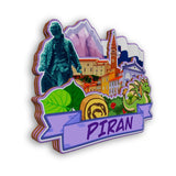 Refrigerator Magnet for Piran Slovenia  2360