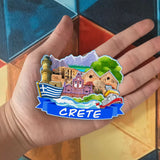 Refrigerator Magnet for Crete Greece  1763
