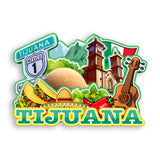 Refrigerator Magnet for Tijuana Mexico  1817