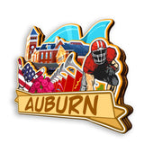 Kühlschrankmagnet für Auburn Alabama USA 359