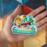 Refrigerator Magnet for Lushan, Jiangxi, China  786