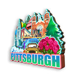 Refrigerator Magnet for Pittsburgh Pennsylvania USA  1116