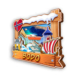 Kühlschrankmagnet für Bodo Norway 2283