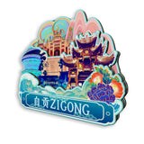 Kühlschrankmagnet für Zigong, Sichuan, China 582