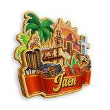 Refrigerator Magnet for Jaen Spain  1394