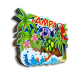 Магнит на холодильник для Тампы, Флорида, США 169