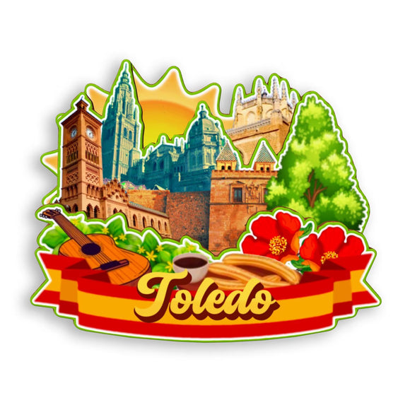 Refrigerator Magnet for Toledo Spain  1504