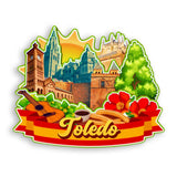 Refrigerator Magnet for Toledo Spain  1504