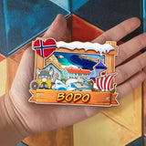 Kühlschrankmagnet für Bodo Norway 2283