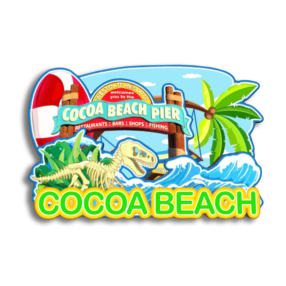 Магнит на холодильник для Коко-Бич, Флорида, США 209