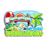 Kühlschrankmagnet für Cocoa Beach Florida USA 209