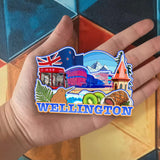 Refrigerator Magnet for Wellington New Zealand  2730