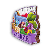Refrigerator Magnet for Zabrze Poland  2137