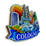 Refrigerator Magnet for Cologne Germany  1177