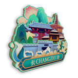 Kühlschrankmagnet für Changzhi, Shanxi, China 654
