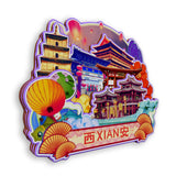 Refrigerator Magnet for Xi'an, Shaanxi, China  766