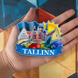 Refrigerator Magnet for Tallinn Estonia  2430