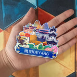 Kühlschrankmagnet für Deyang, Sichuan, China 581