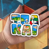 Refrigerator Magnet for Trakai Lithuania  2478