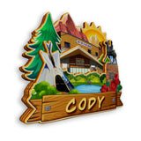 Refrigerator Magnet for Cody Wyoming USA  926