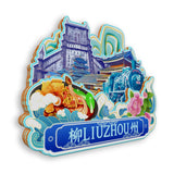 Refrigerator Magnet for Liuzhou, Guangxi, China  696