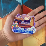 Refrigerator Magnet for Dingxi, Gansu, China  823