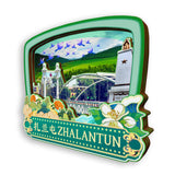 Refrigerator Magnet for Zhalantun, Inner Mongolia, China  859