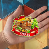 Refrigerator Magnet for Soria Spain  1514