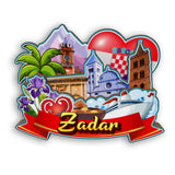 Kühlschrankmagnet für Zadar Kroatien 2212