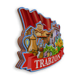 Kühlschrankmagnet für Trabzon, Türkei, 1652