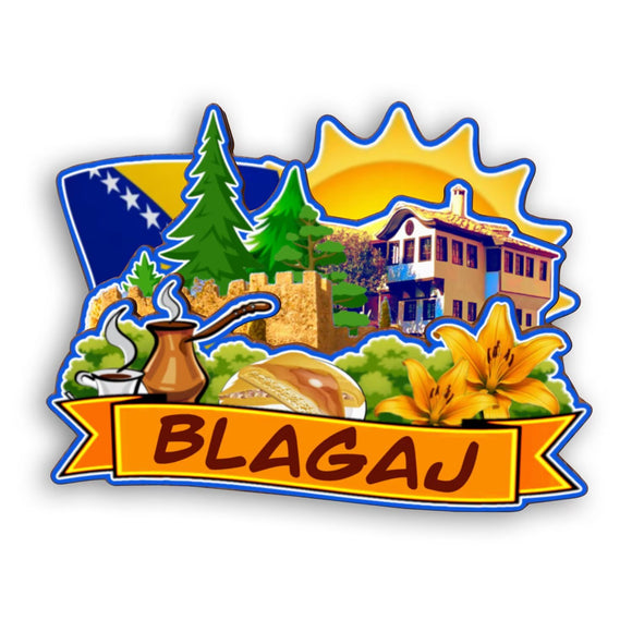 Refrigerator Magnet for Blagaj Bosnia and Herzegovina  2410