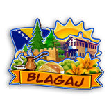 Refrigerator Magnet for Blagaj Bosnia and Herzegovina  2410