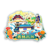 Kühlschrankmagnet für Jilin City, Jilin, China 422