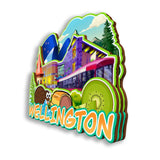 Магнит на холодильник для Веллингтона, Новая Зеландия, 2731