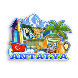 Refrigerator Magnet for Antalya Turkey  1633