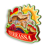 Refrigerator Magnet for Terrassa Spain  1524