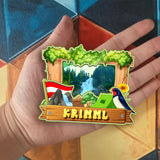 Refrigerator Magnet for Krimml Austria  1611