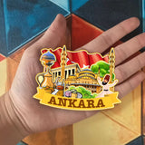 Kühlschrankmagnet für Ankara Türkei 1629