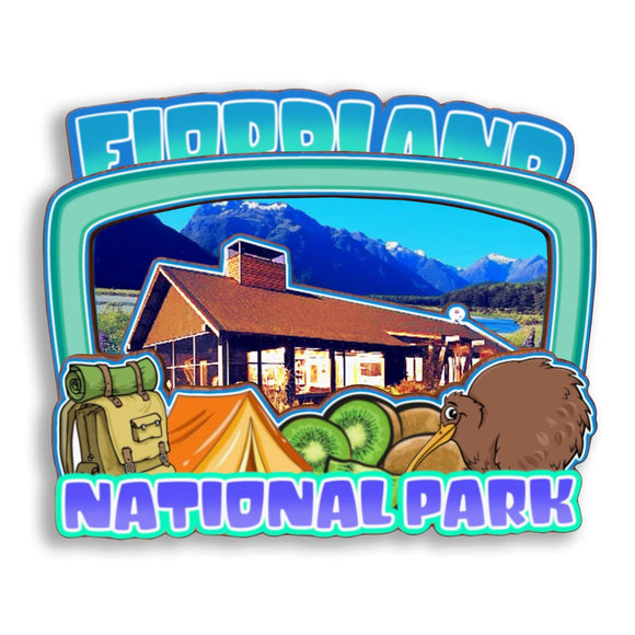 Refrigerator Magnet for Fiordland National Park New Zealand  2748
