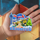 Refrigerator Magnet for Brighton UK  1481