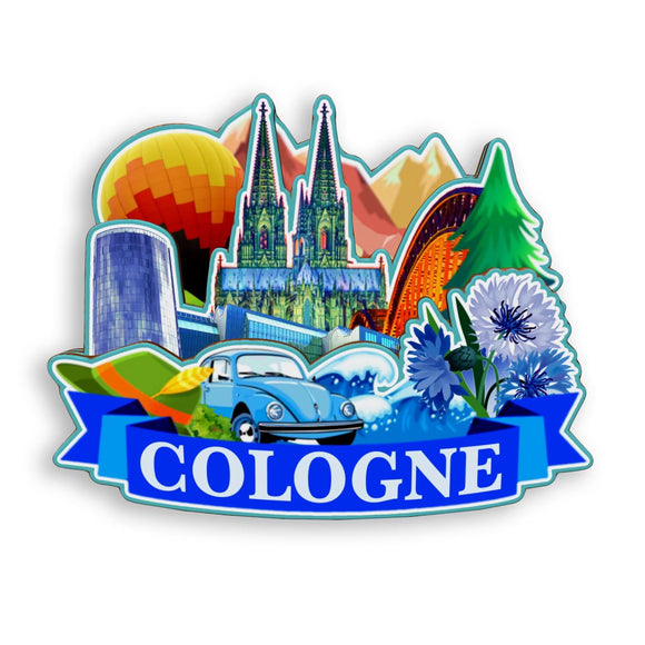 Refrigerator Magnet for Cologne Germany  1177
