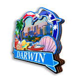 Refrigerator Magnet for Darwin Australia  2657