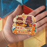 Refrigerator Magnet for Jiuquan, Gansu, China  818