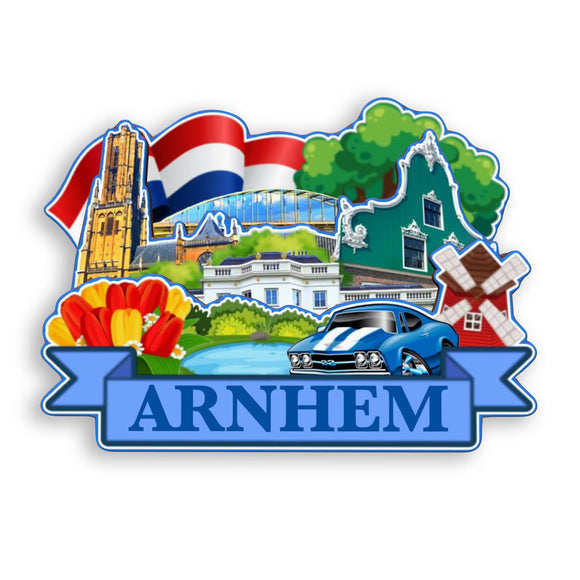 Refrigerator Magnet for Arnhem Netherlands  1996