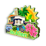 Kühlschrankmagnet für McAllen Texas USA 392