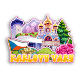Refrigerator Magnet for Karlovy Vary Czech  2094