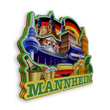 Kühlschrankmagnet für Mannheim Deutschland 1200