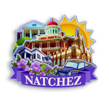 Refrigerator Magnet for Natchez Mississippi USA  1015