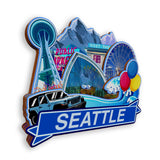 Refrigerator Magnet for Seattle Washington USA  898